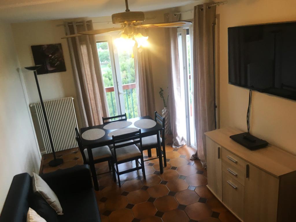 Appt Spacieux 60M2 - Vue Imprenable Proche Mer Et Montagne Lägenhet Perpignan Exteriör bild